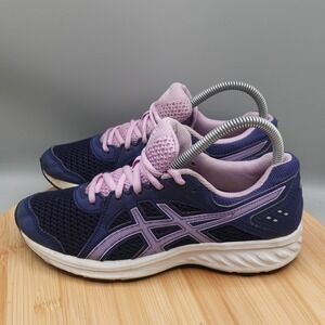 Asics Jolt 2‎ Running Shoes 4.5Y Womens 6 Indigo Blue Astral 1014A035 Flaws